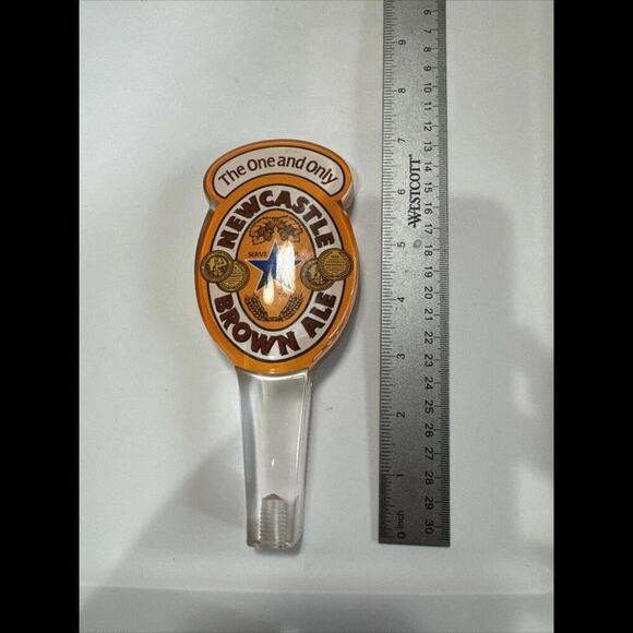 newcastle Other - The One And Only Newcastle Brown Ale Beer Tap Handle UK